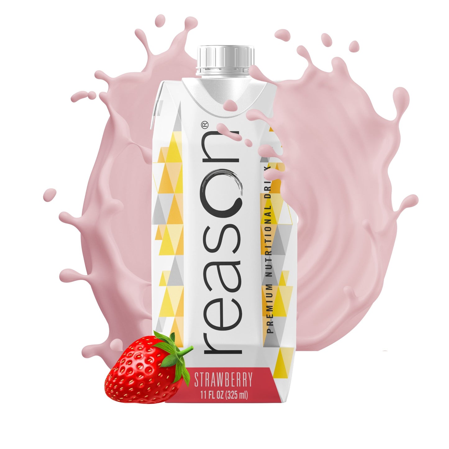 Reason™ Strawberry Premium Nutritional Drink, 11-ounce carton