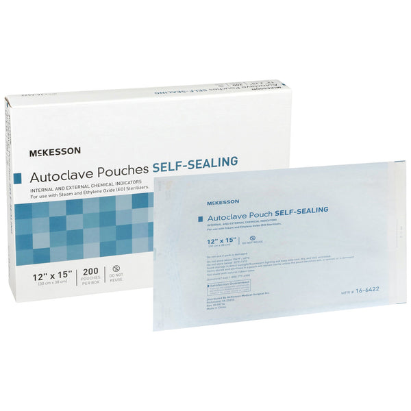 McKesson Sterilization Pouch, 12 x 15 Inch