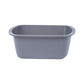 McKesson Wash Basin, Rectangle, 7 Quart, Gray