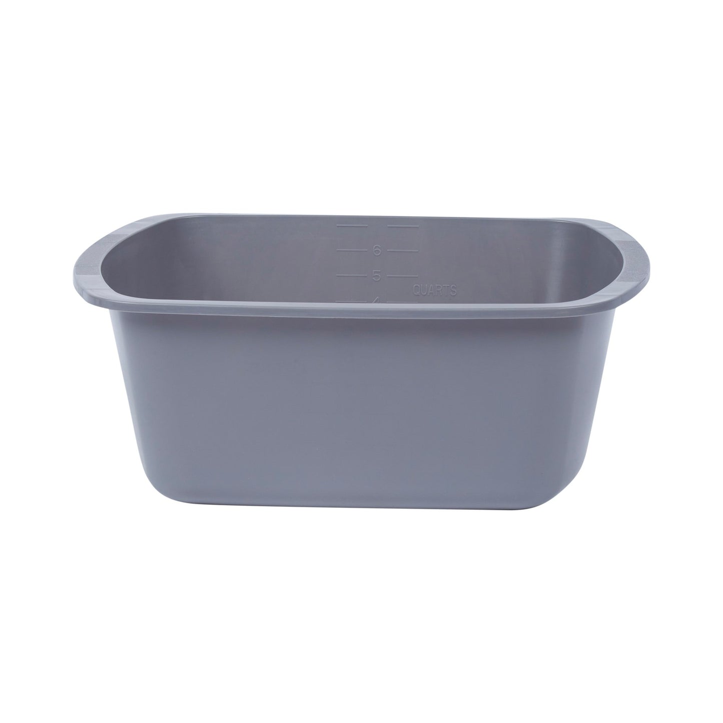 McKesson Wash Basin, Rectangle, 7 Quart, Gray