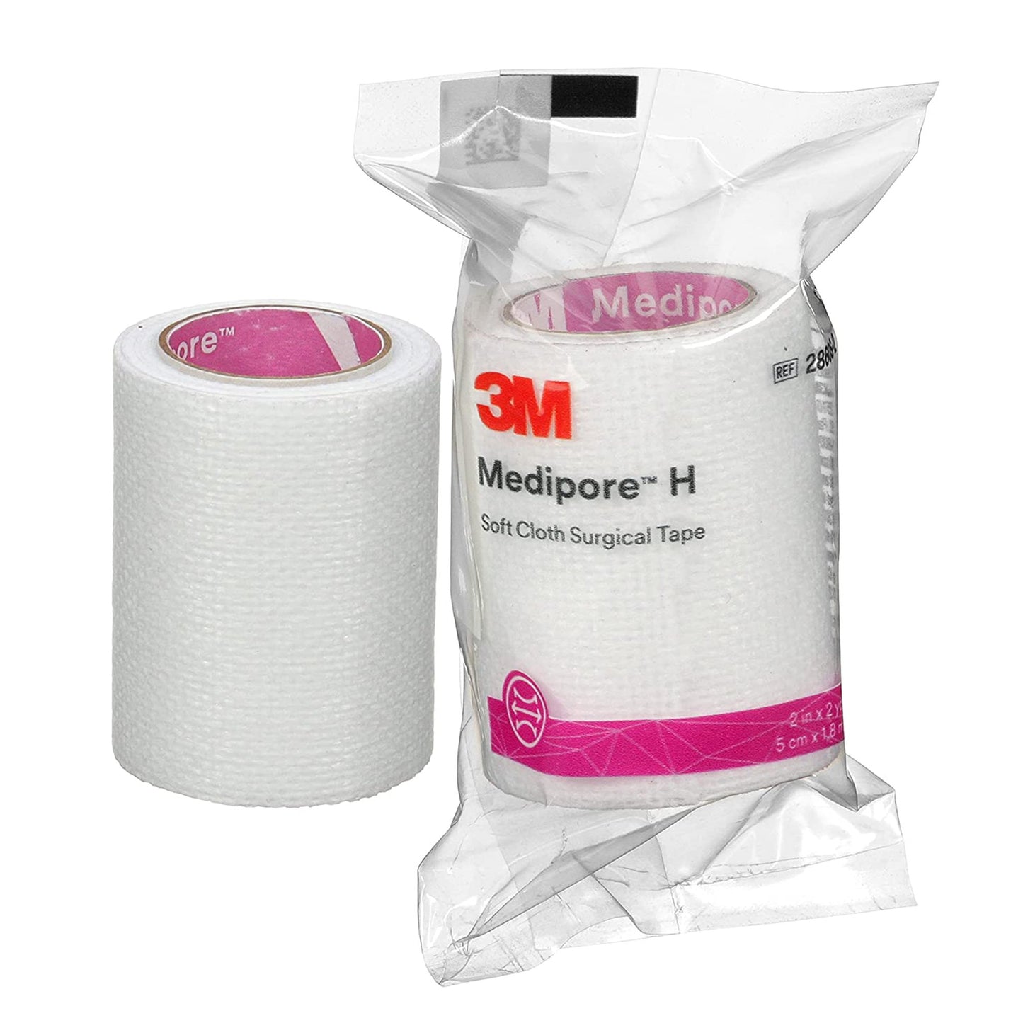 3M™ Medipore™ H Soft Cloth Medical Tape, 2 Inch x 2 Yard, White