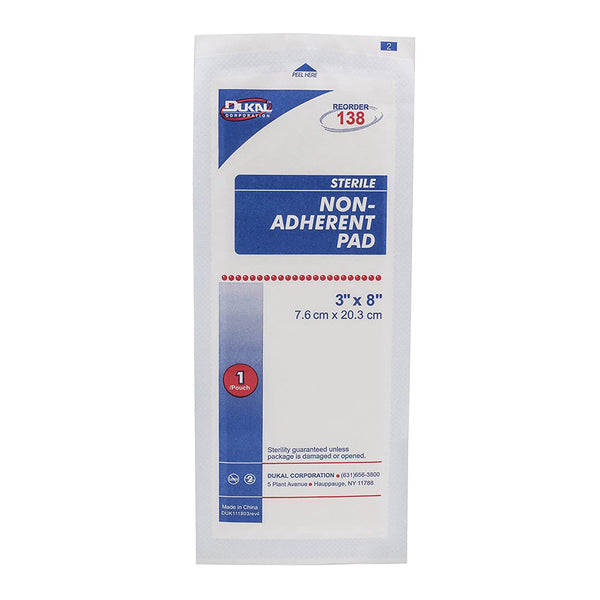 Dukal™ Nonadherent Dressing, 3 x 8 inch