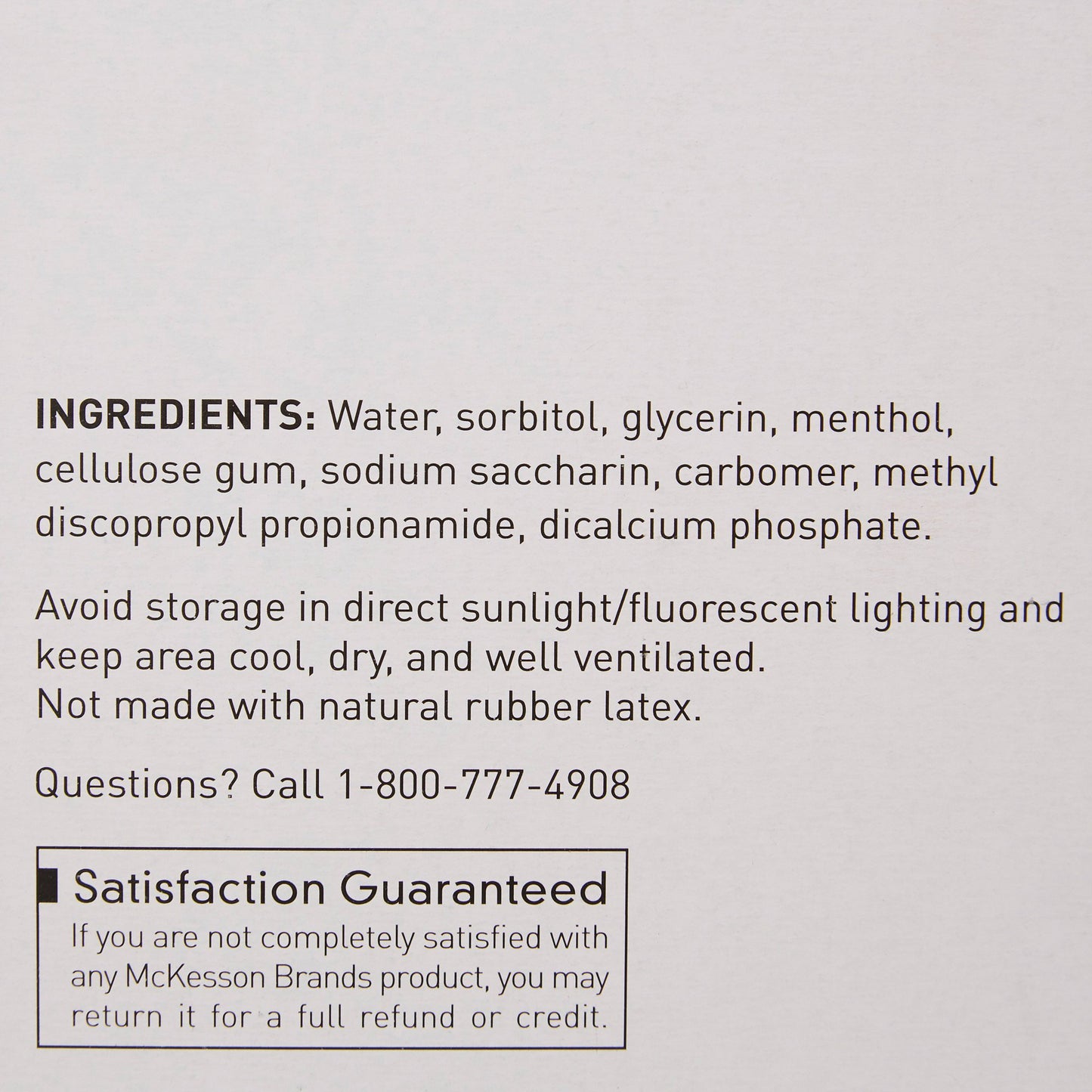 McKesson Oral Swabstick Foam Tip Dentifrice, 5 Inch, Mint, Pink