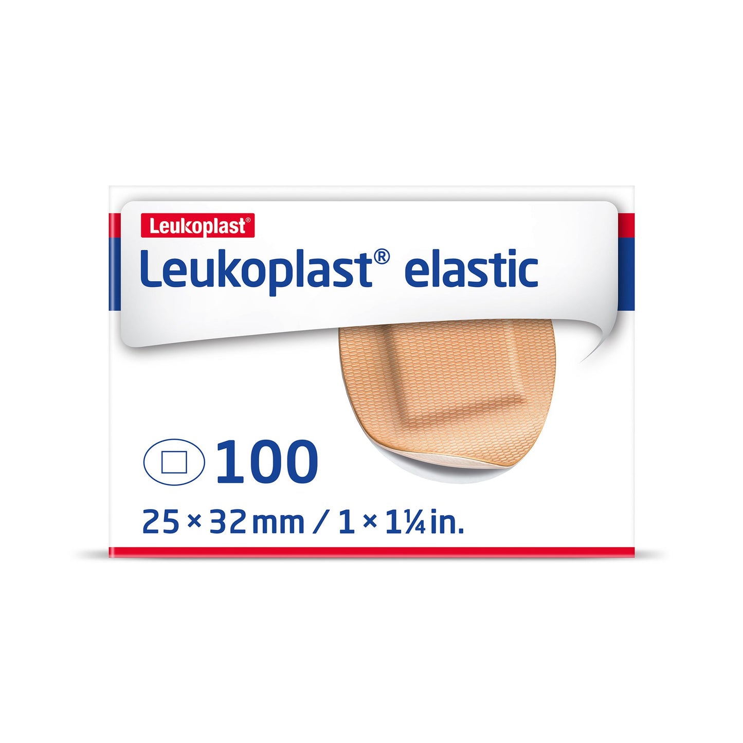 Leukoplast® Elastic Adhesive Strip, 1-1/4 Inch Oval