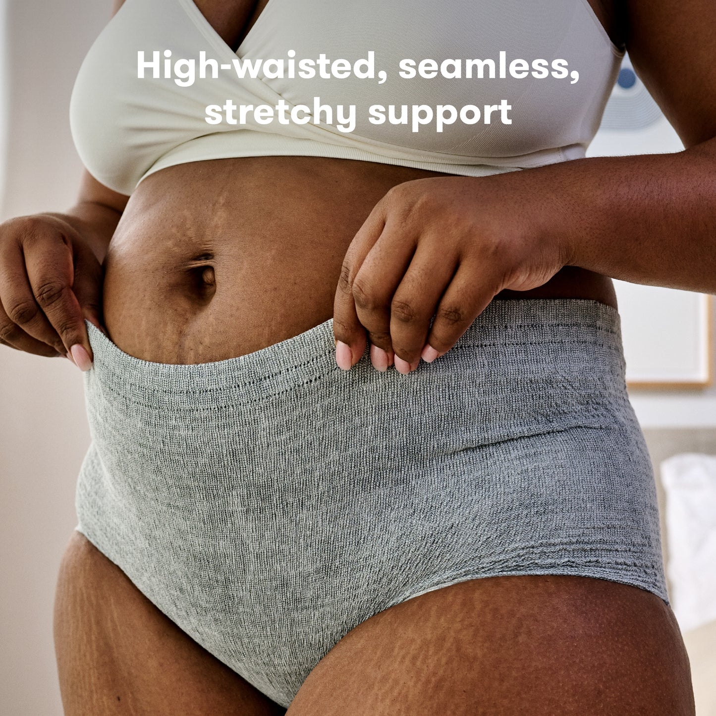 POSTPARTUM HI-WAISTFRIDA MOM REG (8/PK 24PK/CS)