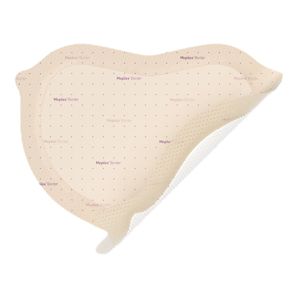Mepilex® Border Sacrum Foam Dressing, 22 x 25 Centimeter