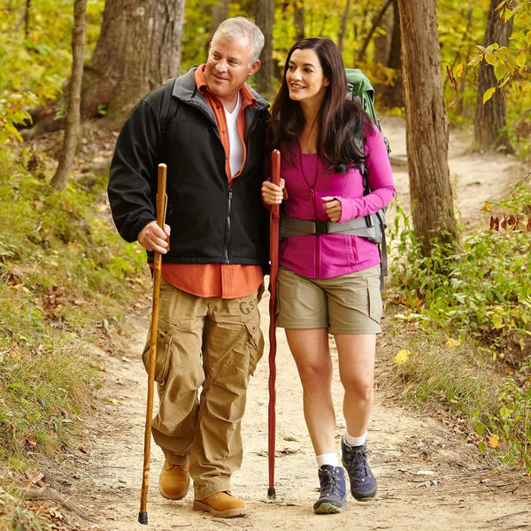 Brazos™ Hickory Rustic Walking Stick, 58-Inch Height