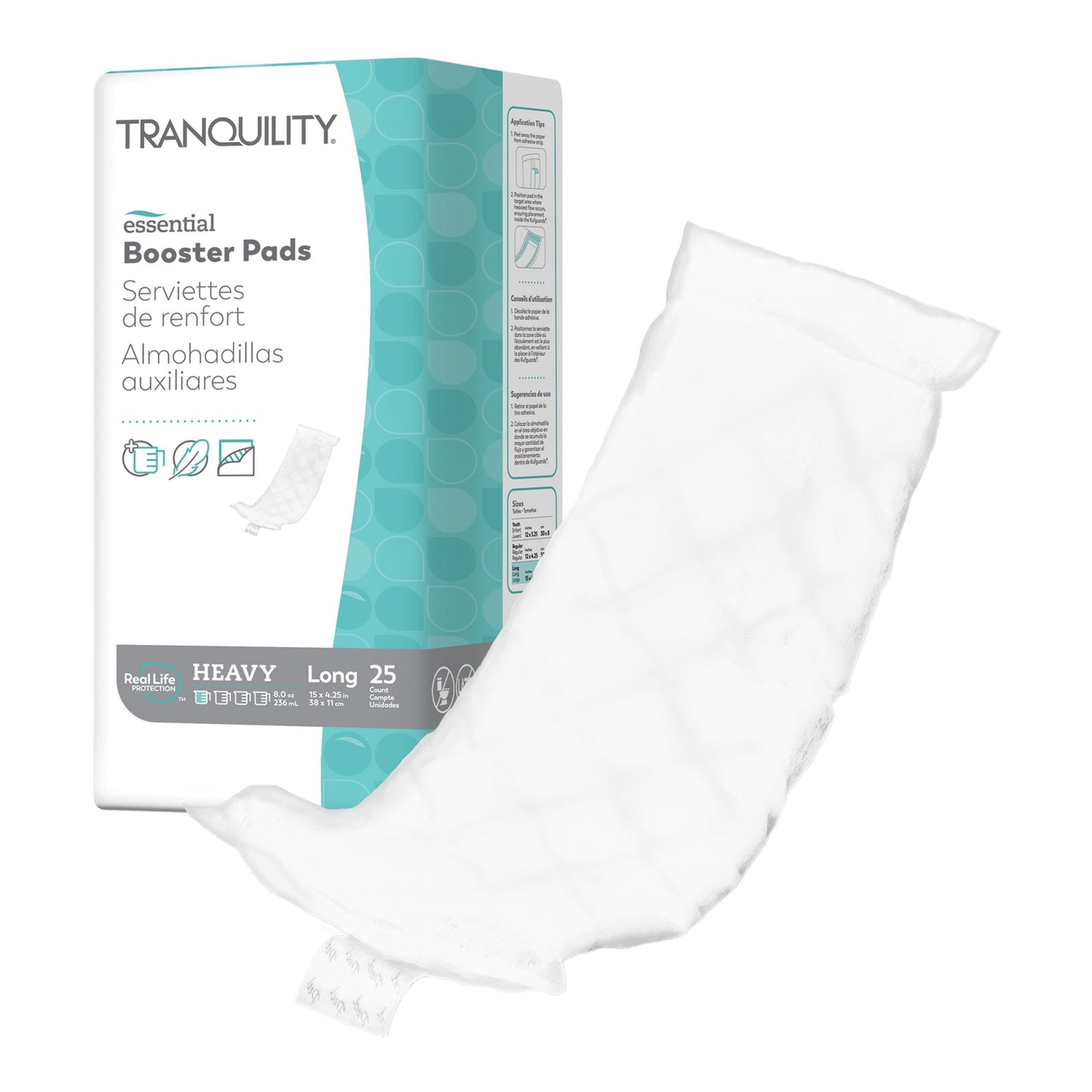 Select® Incontinence Booster Pad, 15-Inch Length