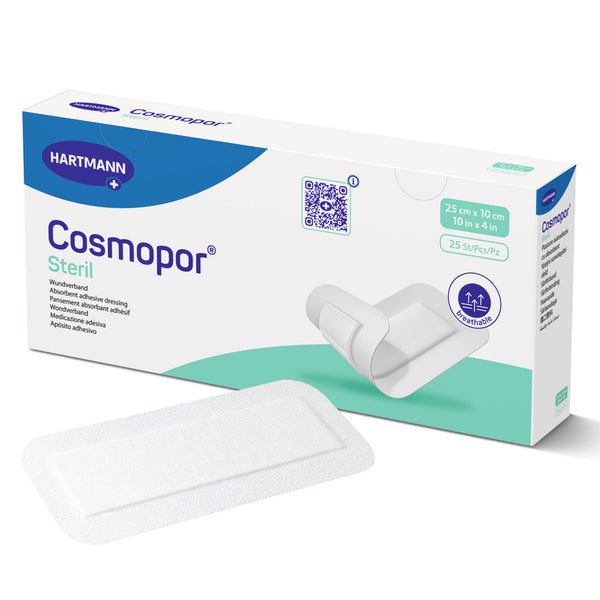 Cosmopor® Adhesive Dressing, 4 x 10 Inch