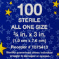 Glitter™ Stat Strip® Design Adhesive Strip, ¾ x 3 Inch