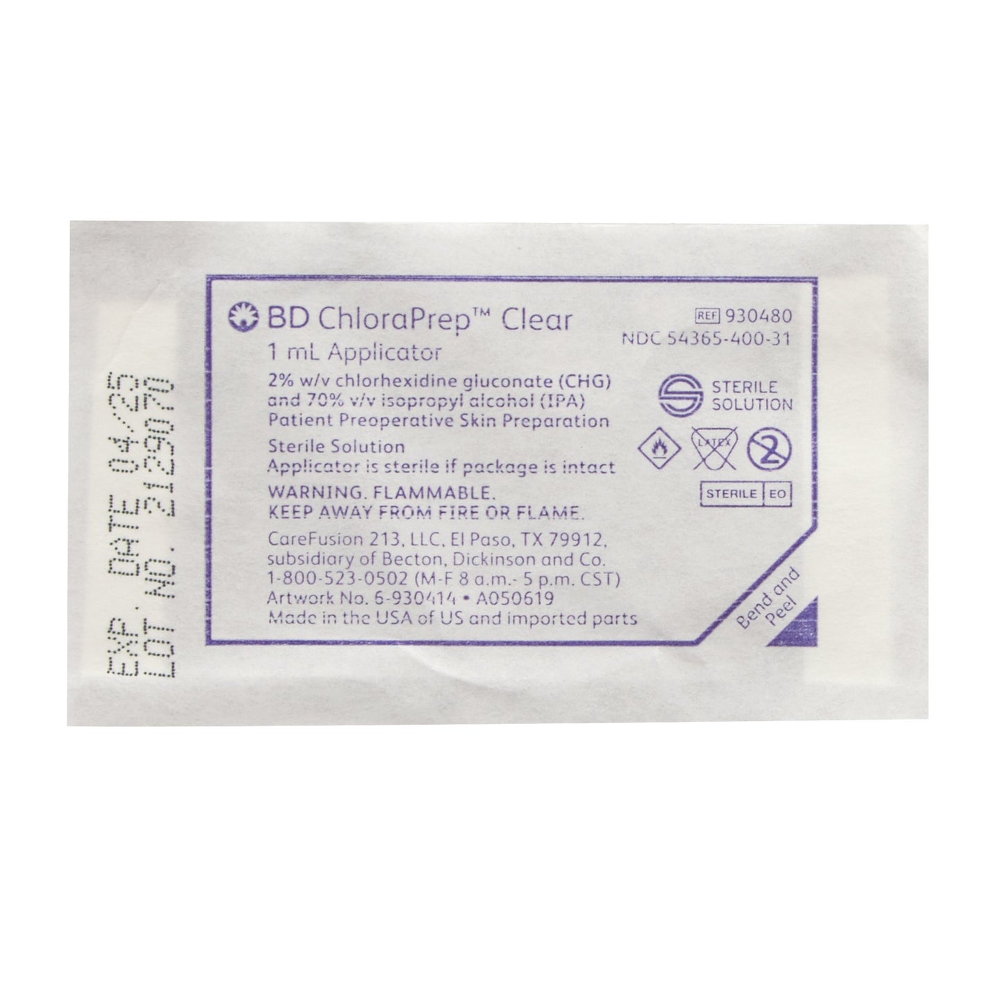 CHLORAPREP 1ML (60/CT 4CT/CS)