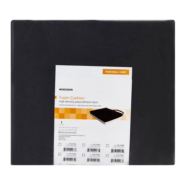 McKesson Foam Seat Cushion, 18 x 16 x 3 Inch