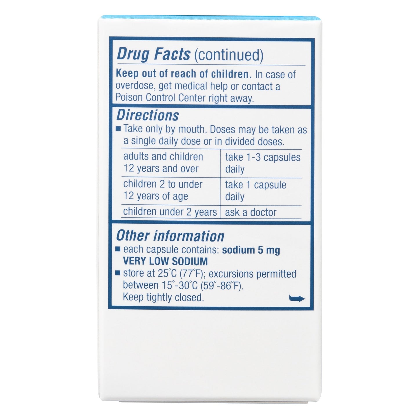 Colace® Docusate Sodium Stool Softener