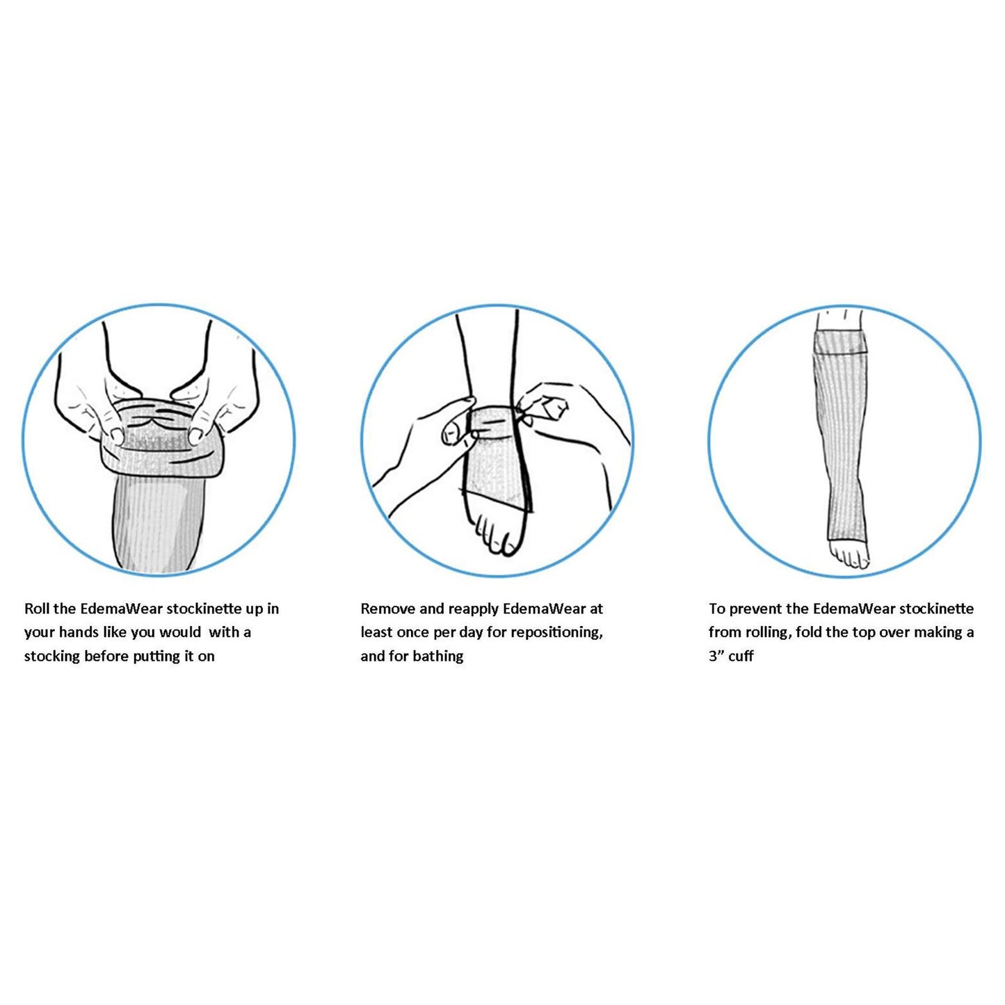 EdemaWear® Compression Stockinette, Medium