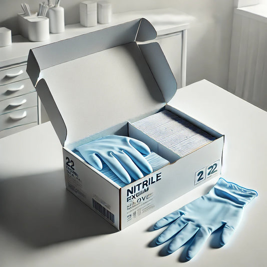Nitrile Exam Gloves (100-Pack)