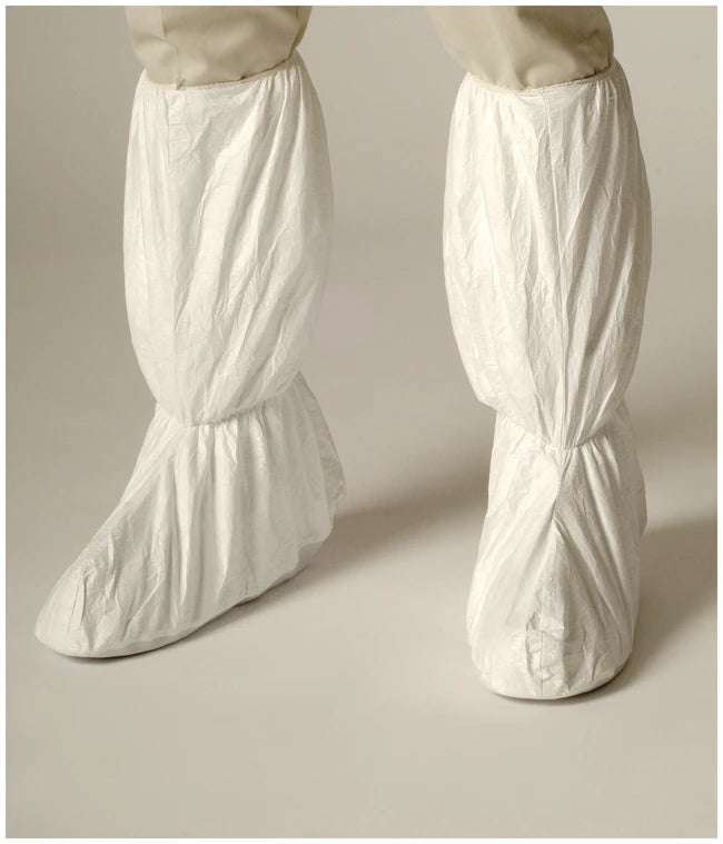 BOOT TYVEK ISOCLEAN PROT STR WHT XLG (100/CS)