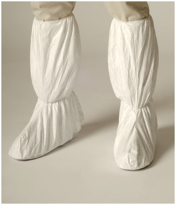 BOOT TYVEK ISOCLEAN PROT STR WHT XLG (100/CS)
