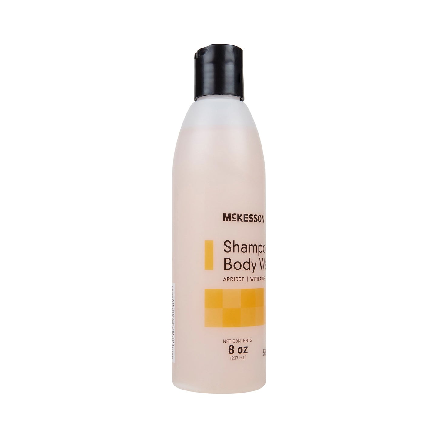 McKesson Shampoo and Body Wash, Apricot Scent, 8 oz. Squeeze Bottle