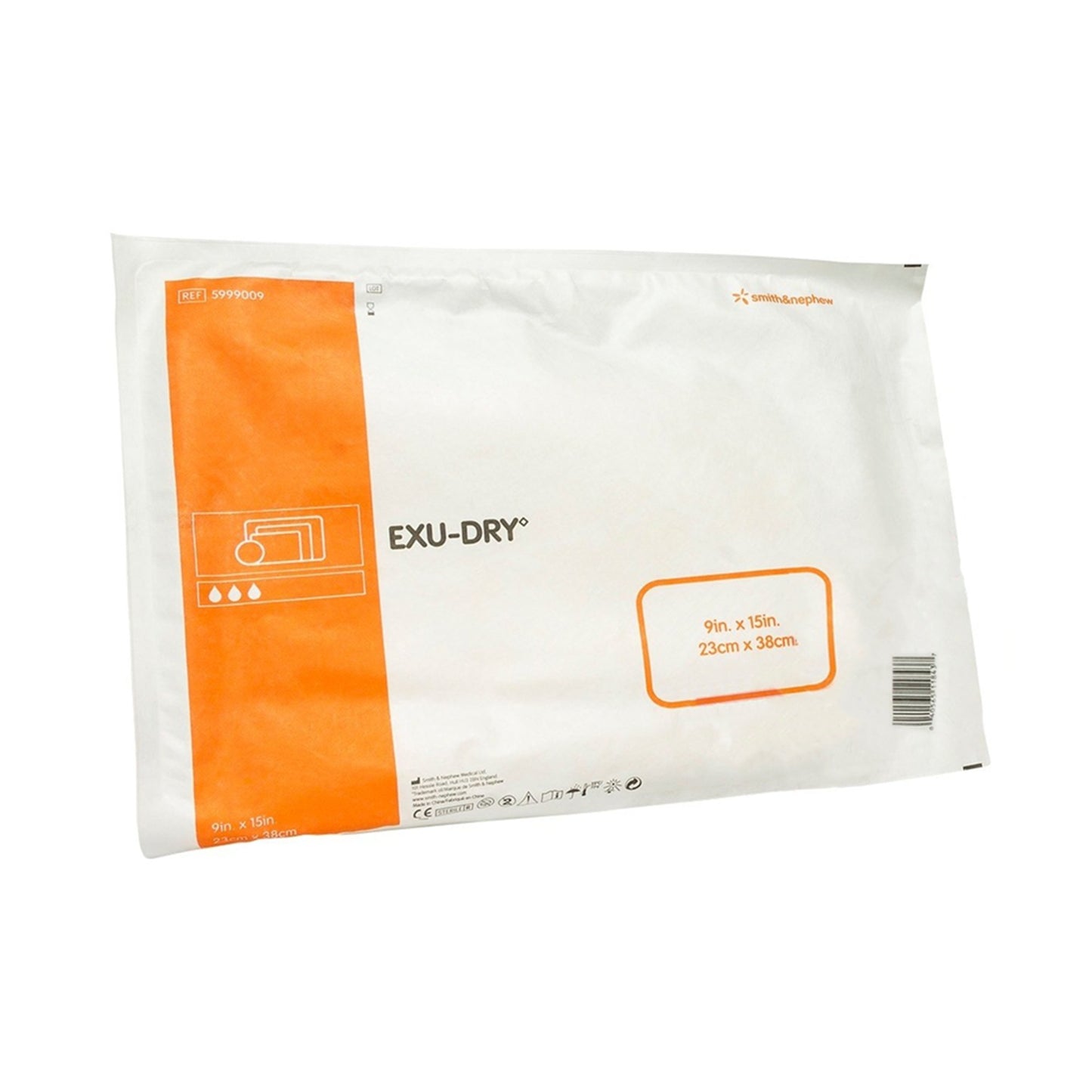 Smith & Nephew Exu-Dry Anti-Shear Super Absorbent Dressing, 9 x 15 Inch