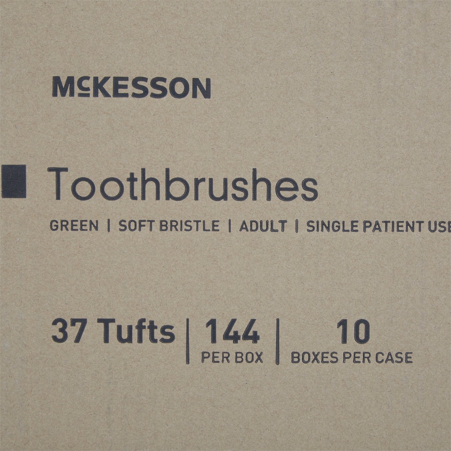 McKesson Soft Bristle Straight Toothbrush