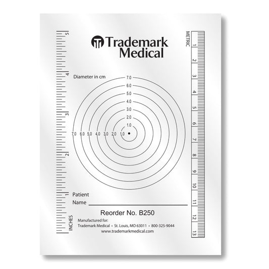 Trademark Medical Wound Measuring Guide
