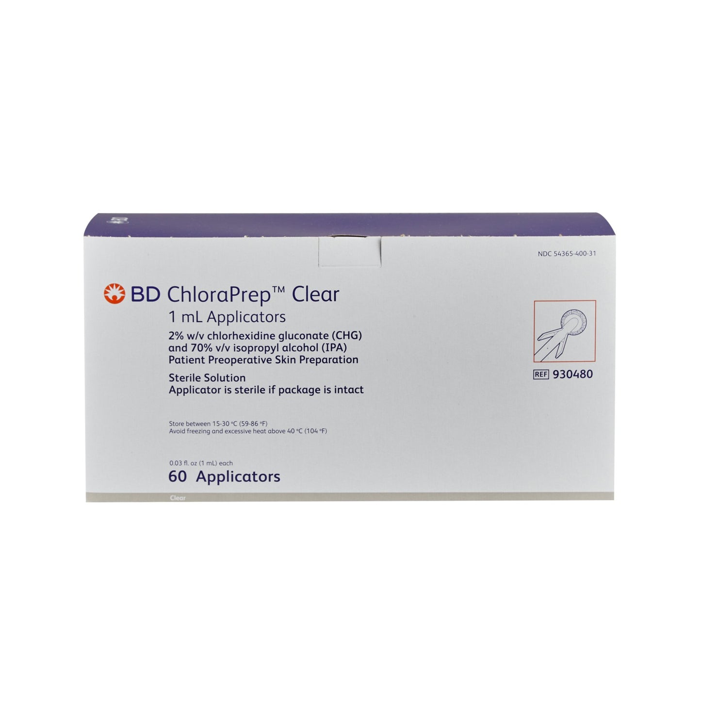 CHLORAPREP 1ML (60/CT 4CT/CS)