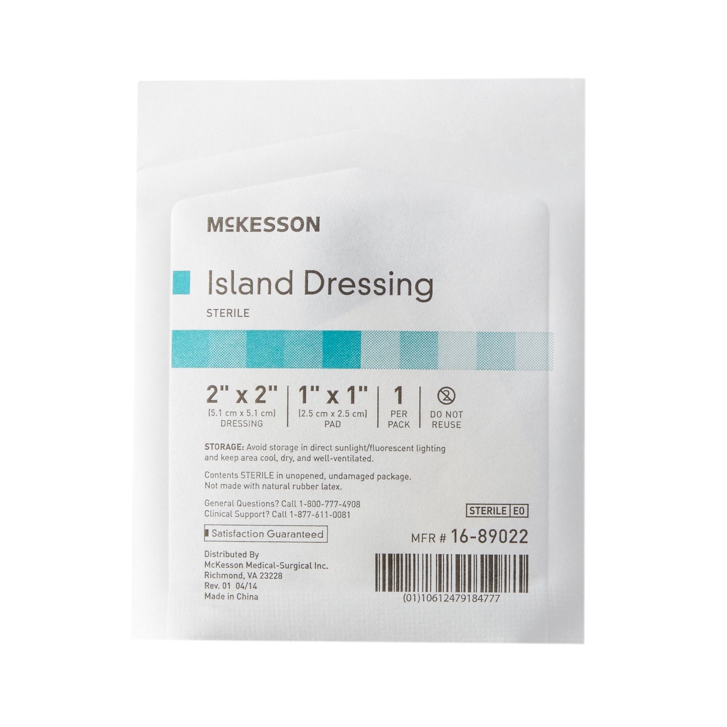 McKesson Adhesive Dressing, 2 x 2 Inch
