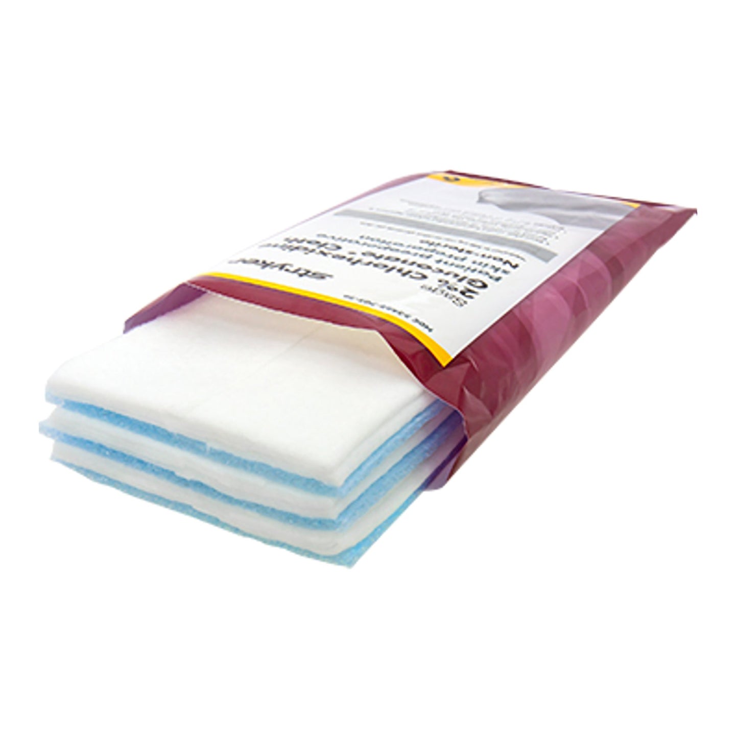 Sage® 2% CHG Preoperative Skin Prep Wipe, 7.5 x 7.5 Inch