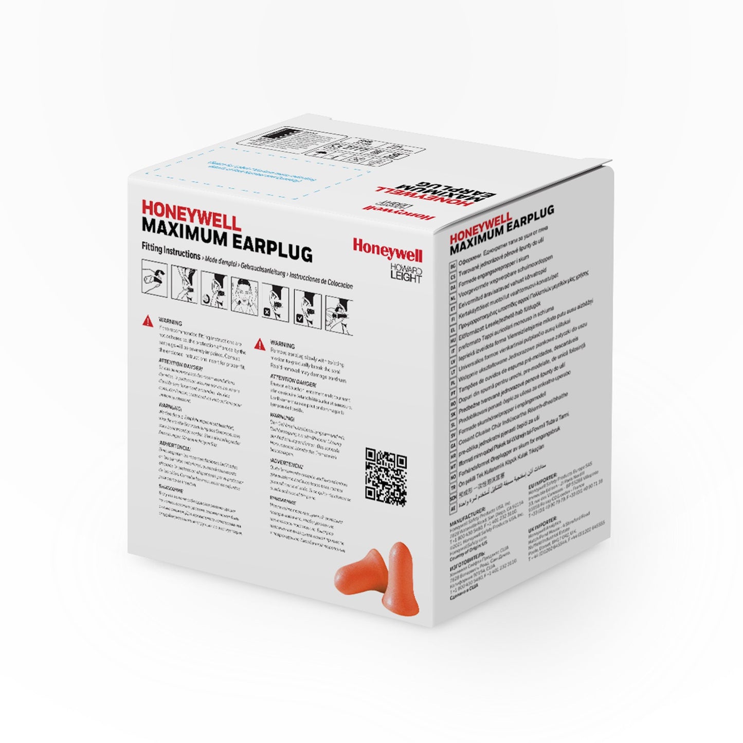 Howard Leight by Honeywell Maximum Disposable Foam Earplugs