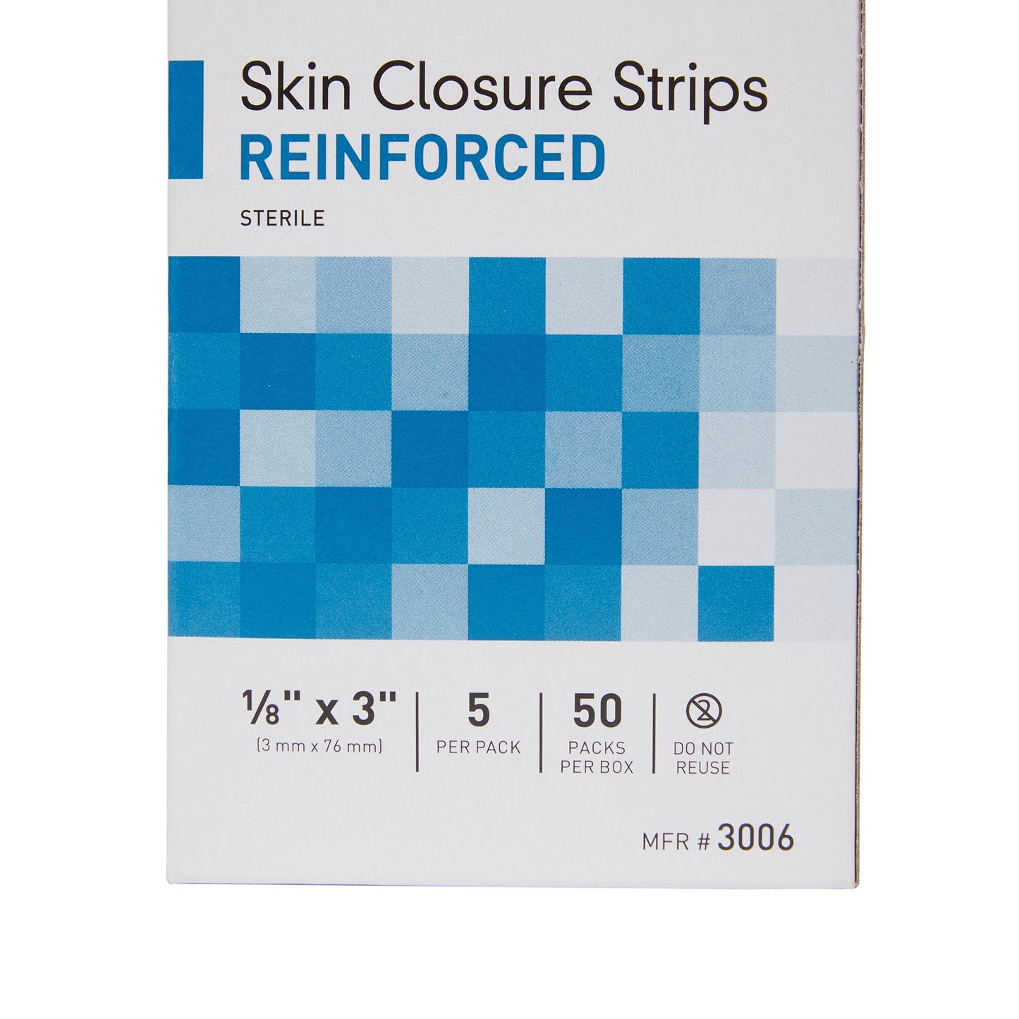 McKesson Skin Closure Strip, 1/8 X 3 Inches