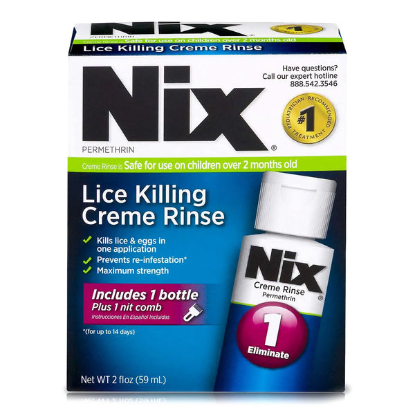 Nix® Permethrin Lice Killing Creme Rinse