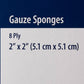 Dermacea™ Sterile Gauze Sponge, 2 x 2 Inch, 8-Ply