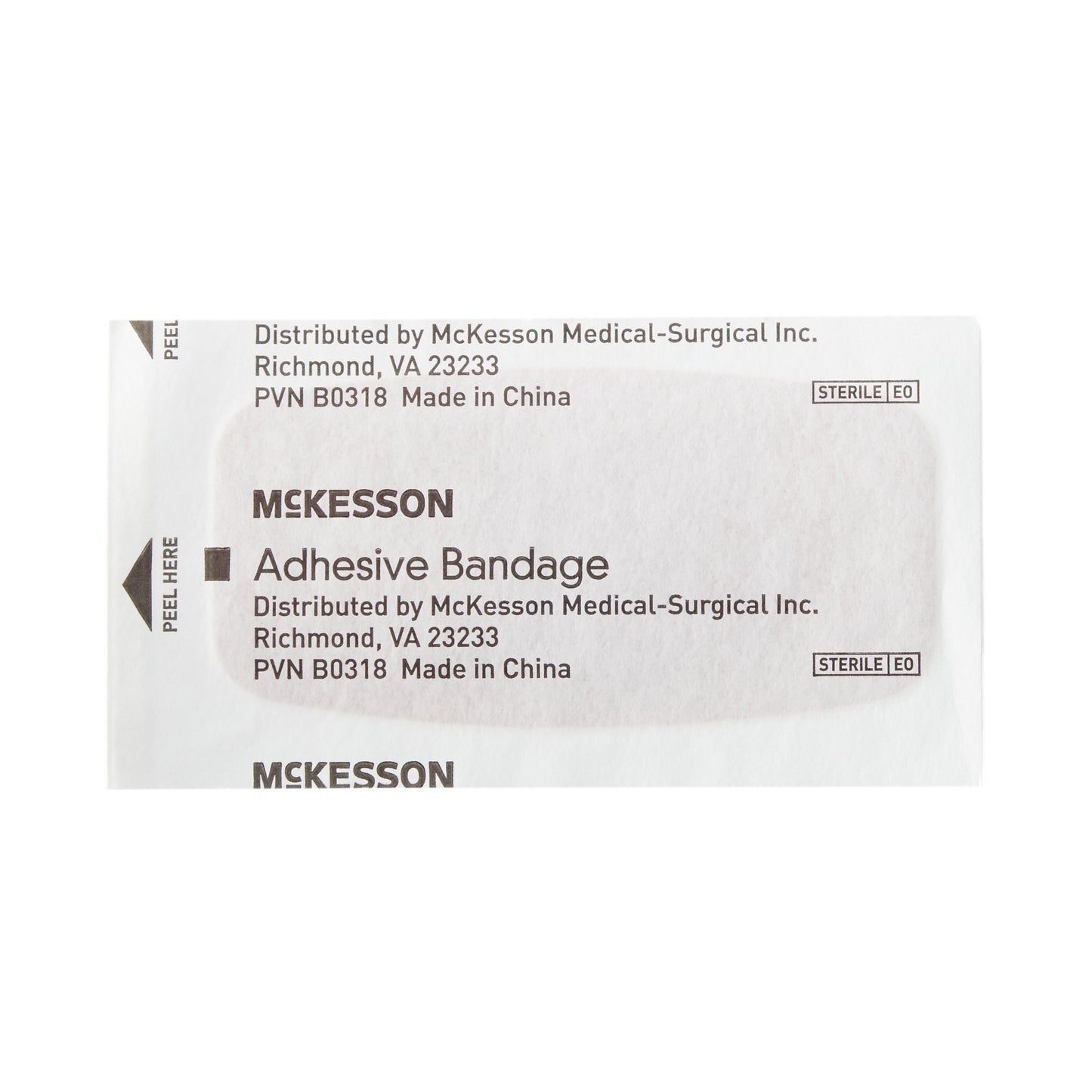 McKesson Tan Adhesive Strip, 2 x 4 Inch