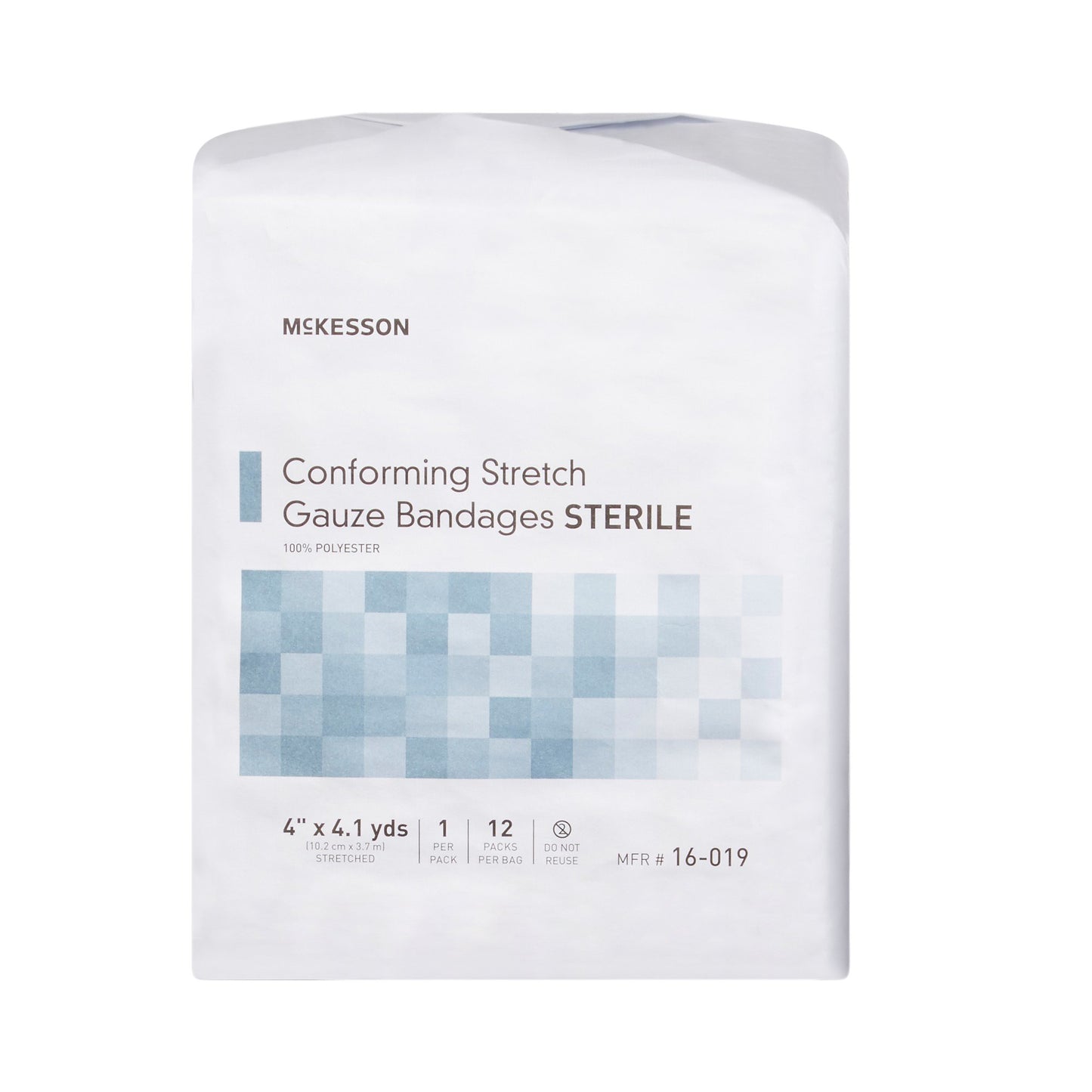McKesson Sterile Conforming Bandage, 4 Inch x 4-1/10 Yard
