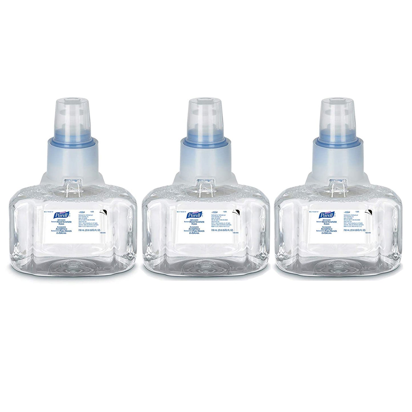 Purell Advanced Hand Sanitizer Foam, 70% Ethyl Alcohol, 700 mL Refill Bottle