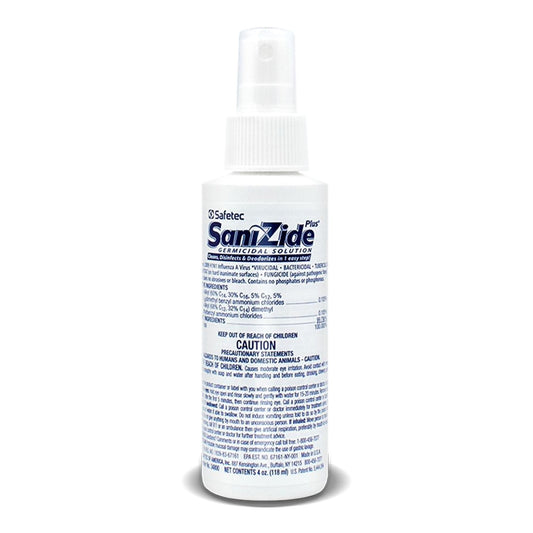 SaniZide Plus® Surface Disinfectant Cleaner, 4-ounce bottle