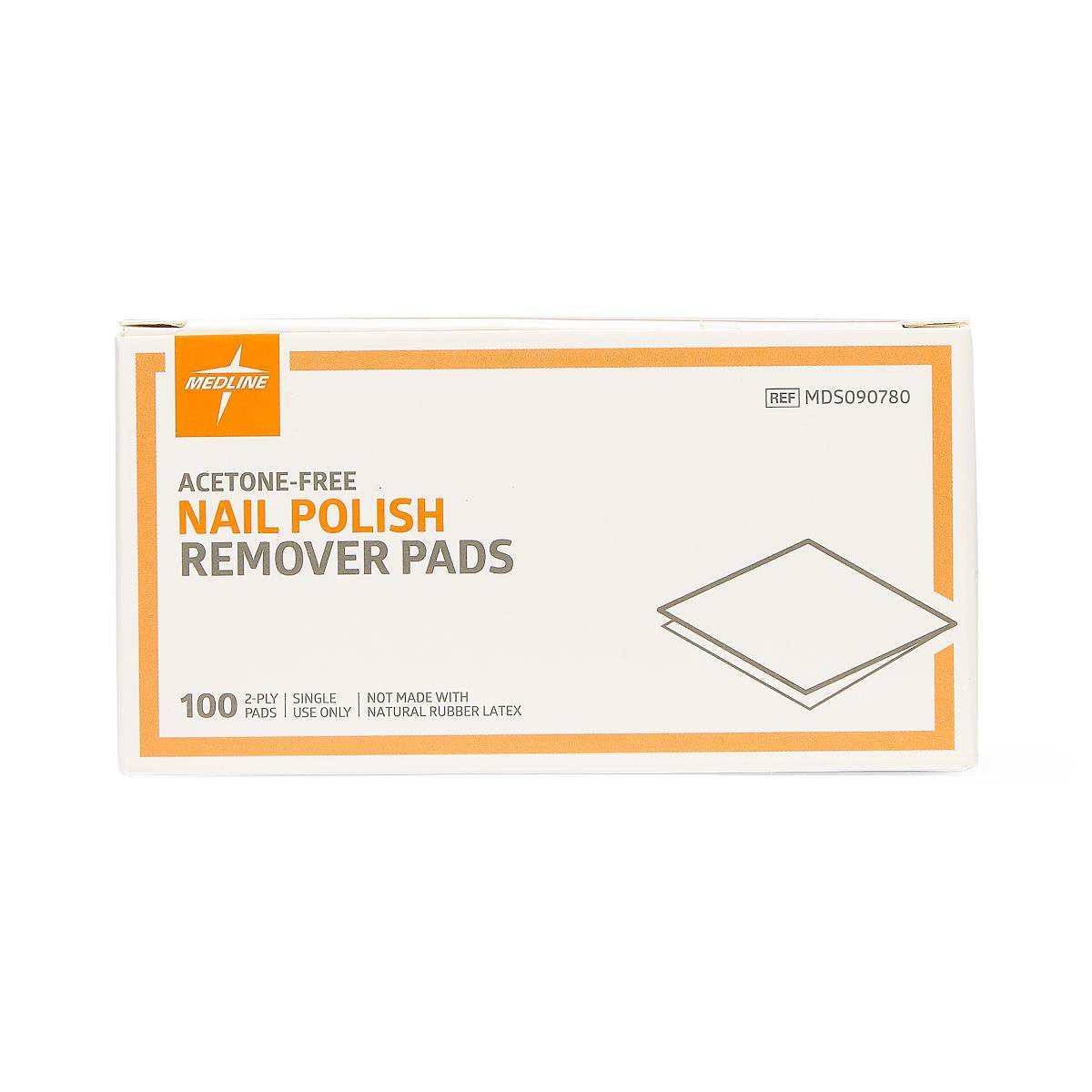 NAIL POLISH REMOVER (100/BX 10BX/CS)             MEDLNE
