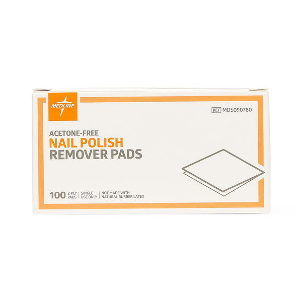 NAIL POLISH REMOVER (100/BX 10BX/CS)             MEDLNE