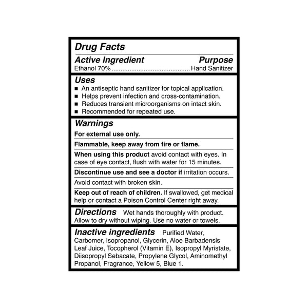 McKesson Gel Hand Sanitizer with Aloe 1000 mL