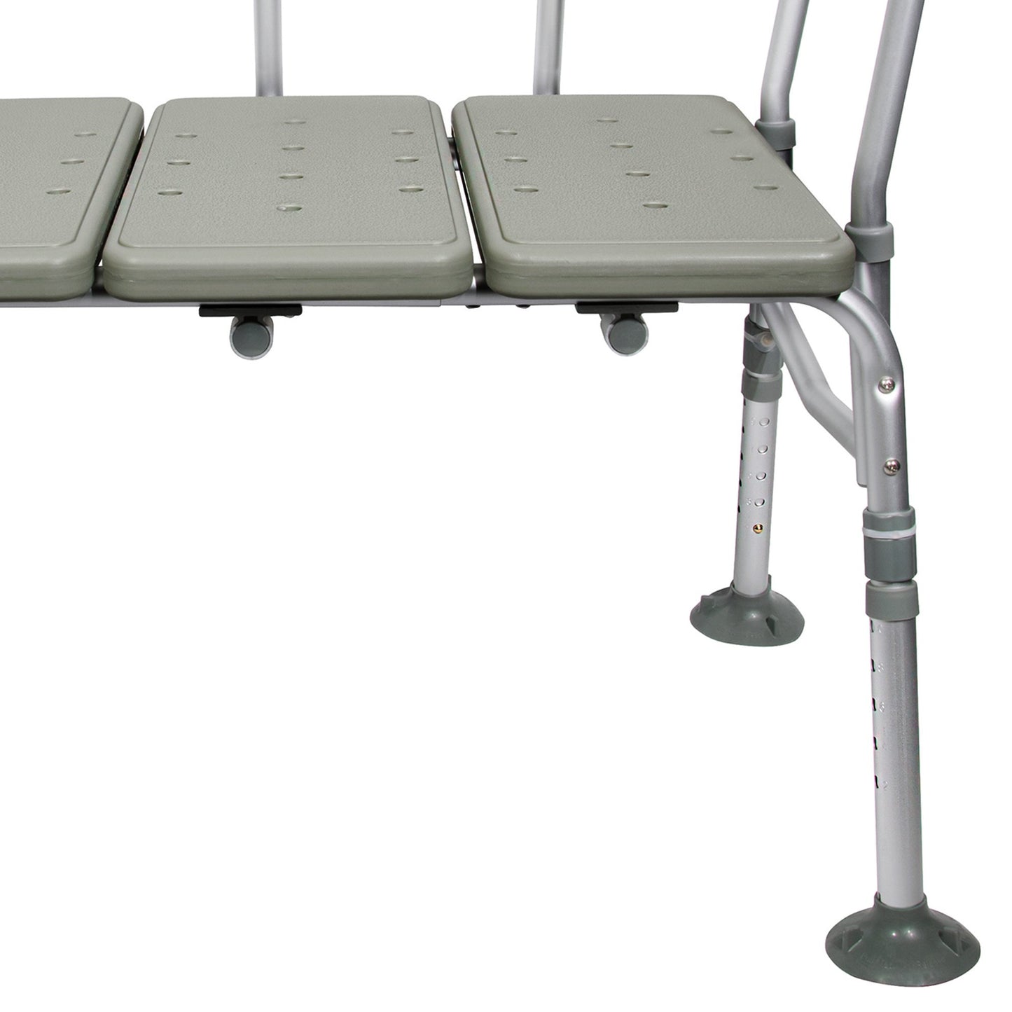 McKesson Aluminum Transfer Bench with Reversible Back