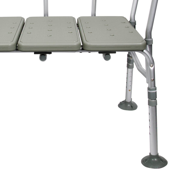 McKesson Aluminum Transfer Bench with Reversible Back