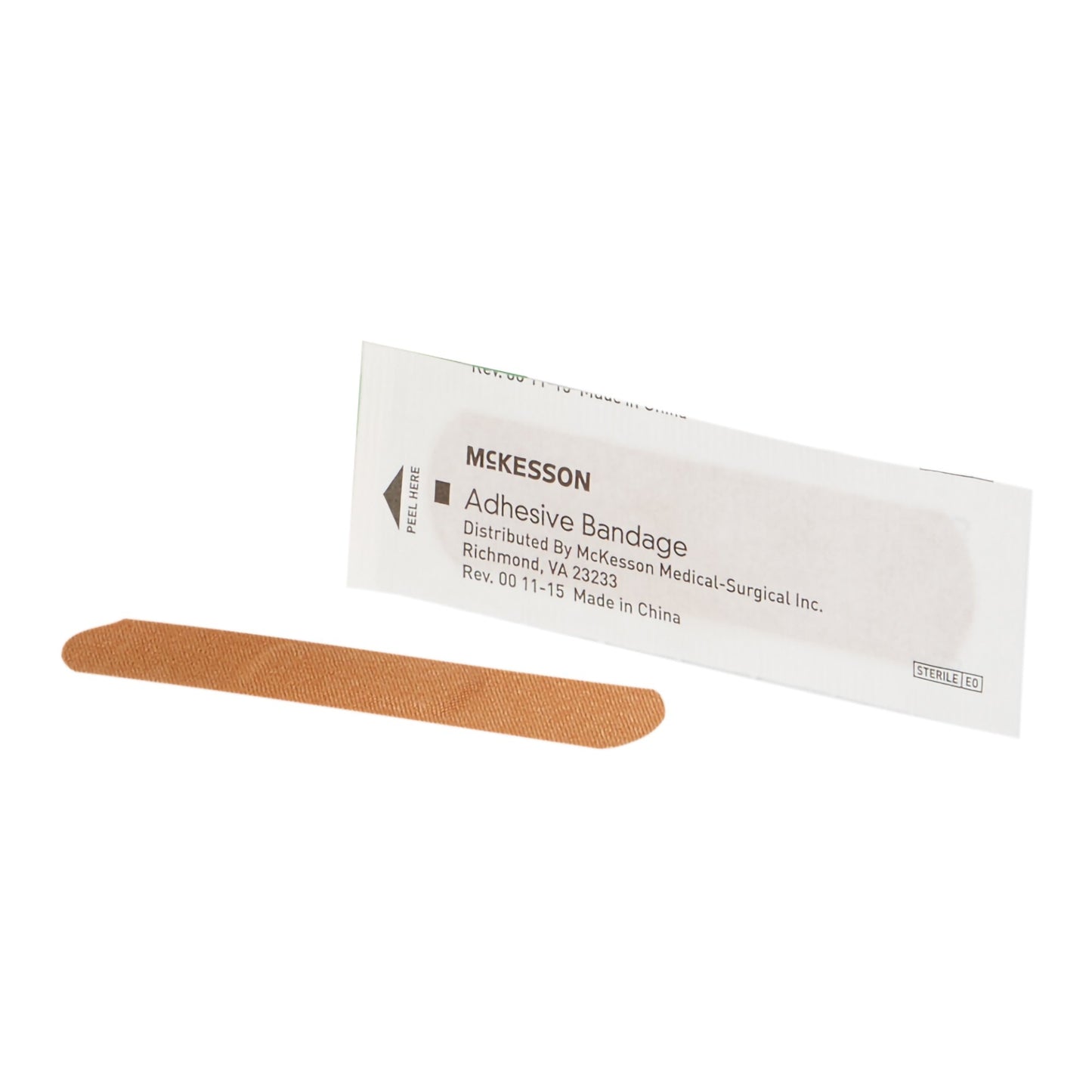 McKesson Tan Adhesive Strip, 3/4 x 3 Inch