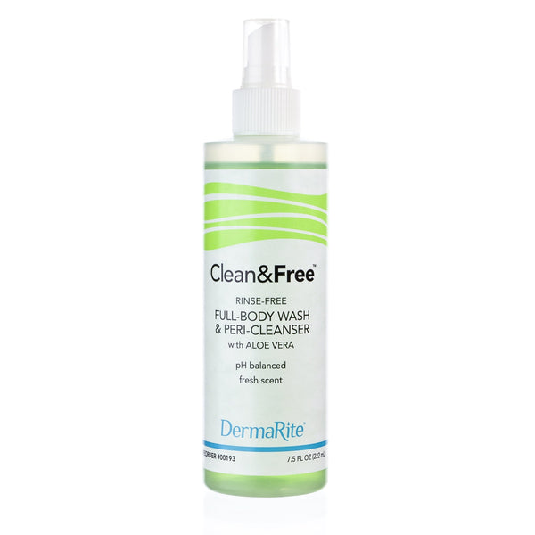Clean & Free® Rinse Free Shampoo and Body Wash