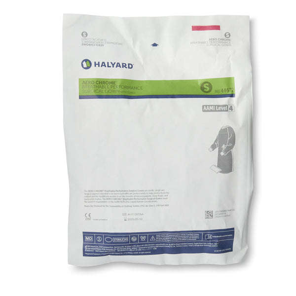 Aero Chrome Surgical Gown with Towel, Medium