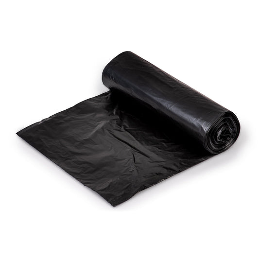 Colonial Bag 2X Heavy Duty Trash Bag, Black, 45 gal.