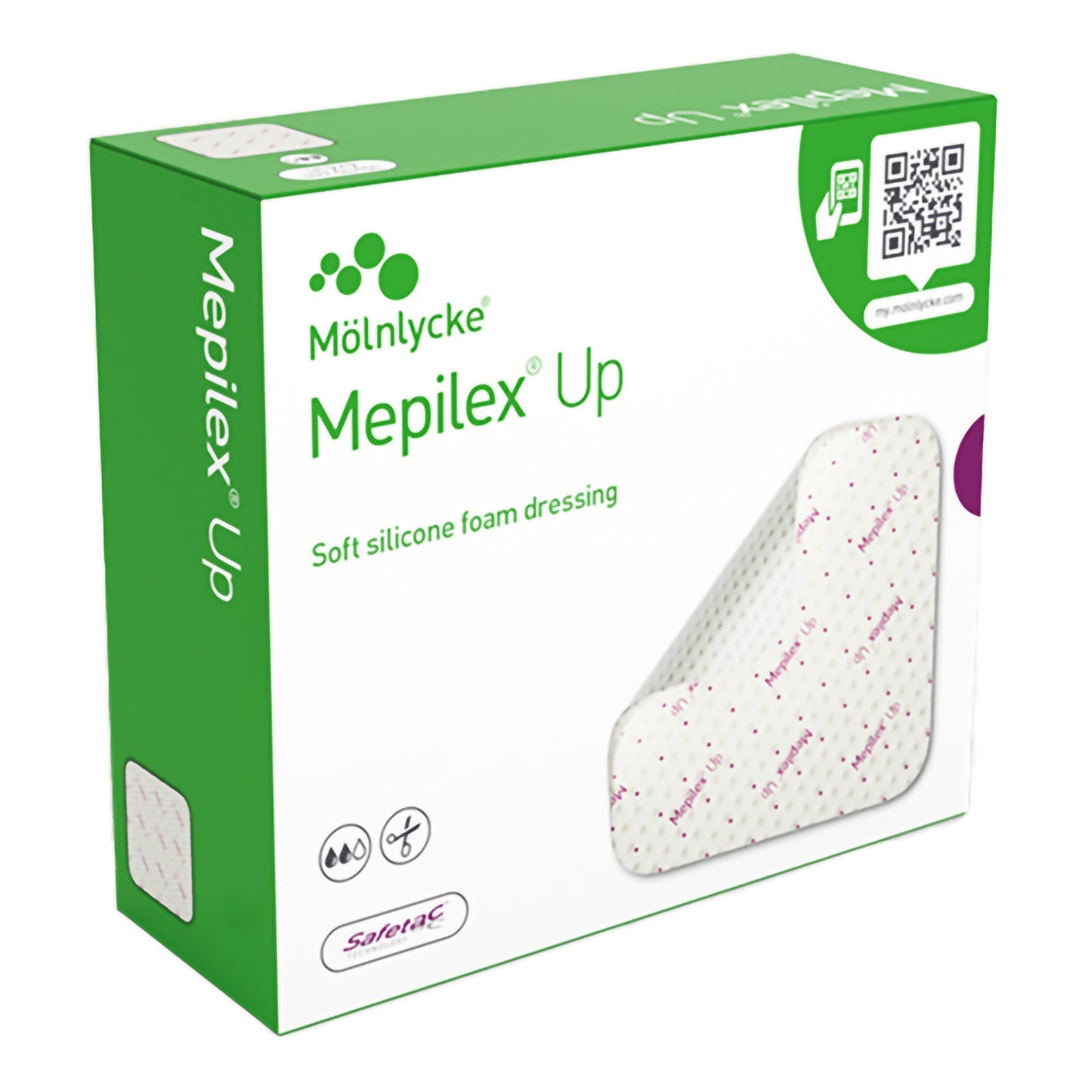 WOUND FOAM MEPILEX UP 6"X6" (10/BX 3BX/CS)