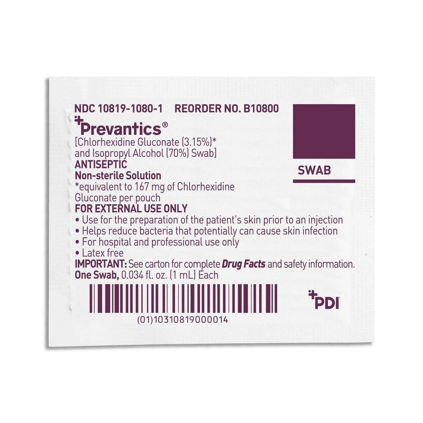 Prevantics® Swab