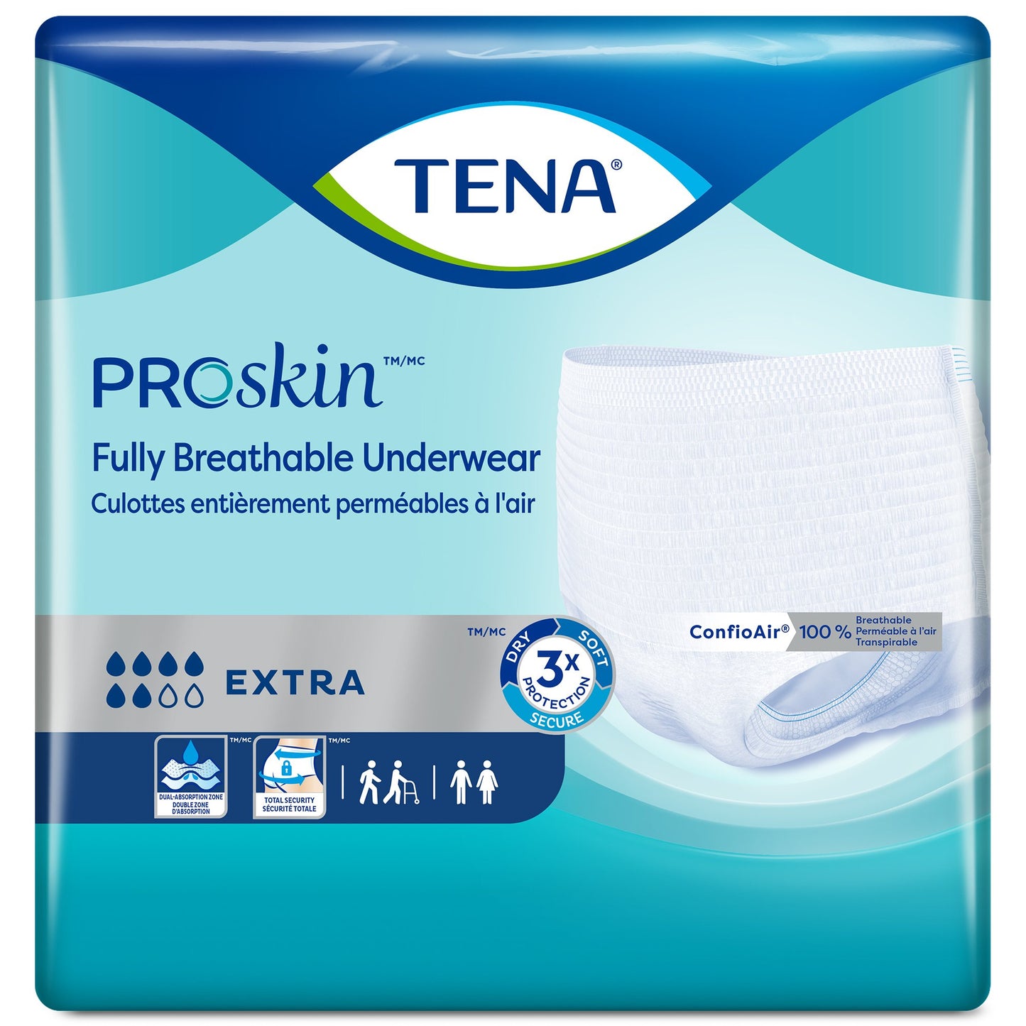 Tena® ProSkin™ Extra Absorbent Underwear, Small