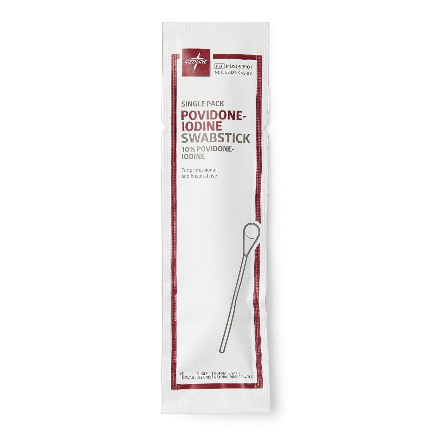 Medline Povidone Iodine Swabsticks