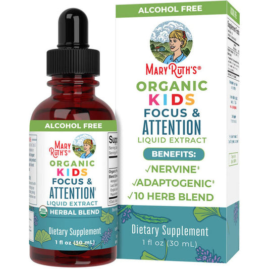 Drp Organic Kid Focus/Attention Herbal 1Oz (6/Cs